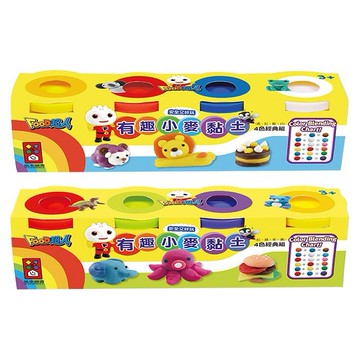 風車圖書~有趣小麥黏土4色經典組(FOOD超人) 款式可選