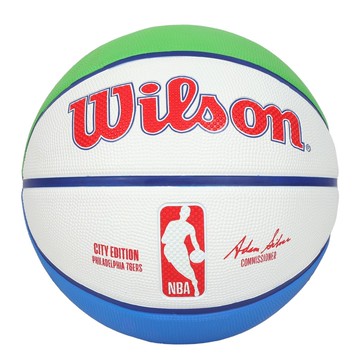 WILSON NBA城市系列24-25 76人-橡膠籃球 #7(室內外 7號球「WZ4033923XB7」≡排汗專家≡