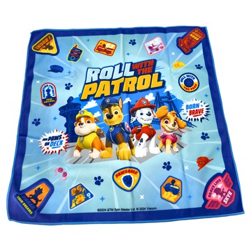 Skater 黏貼式日式便當包巾  430 x 430mm  汪汪隊  1個