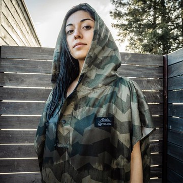 Matador x Volcom 鬥牛士Packable Beach Poncho 便攜速乾毛巾衣