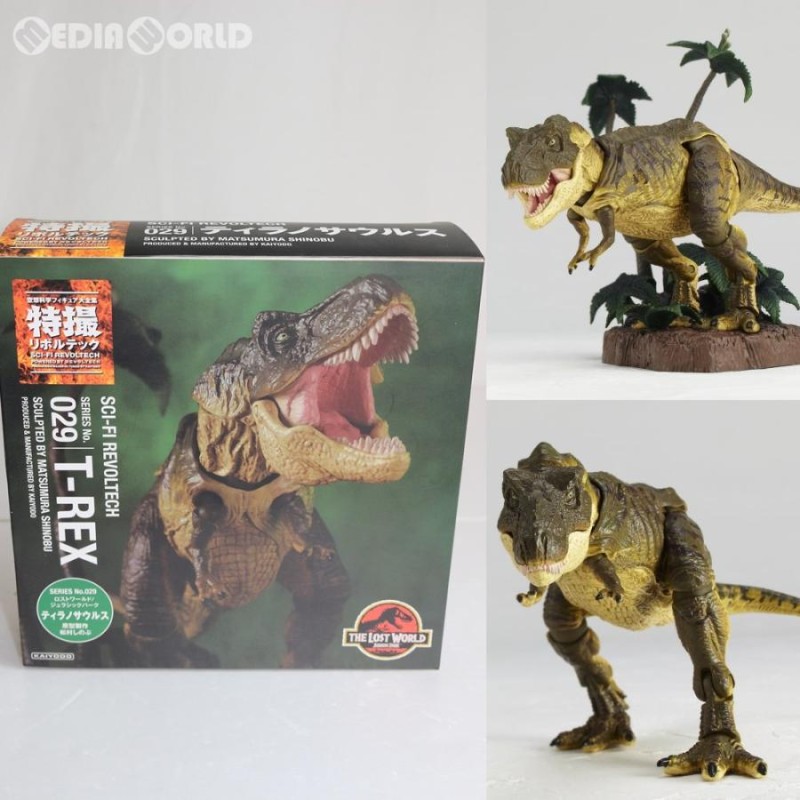 中古即納』{FIG}特撮リボルテック No.029 T-REX ティラノサウルス ロストワールド:ジュラシックパーク 完成品 フィギュア  海洋堂(20110801) | LINEブランドカタログ