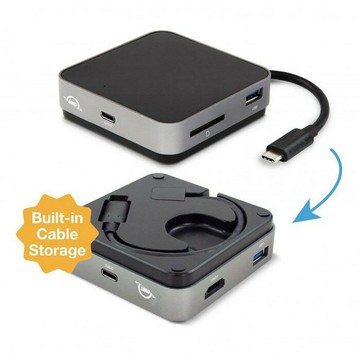 【磐石蘋果】OWC USB-C TRAVEL DOCK 2.0 (太空灰)