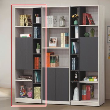 AS雅司-米洛左門書櫃-60*32*182CM-紅框部分