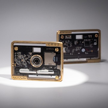 【20MP】CROZ Vintage相機組(含記憶卡及鏡頭)PaperShoot紙可拍