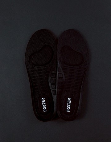 旋壓抗引機能鞋墊-黑色