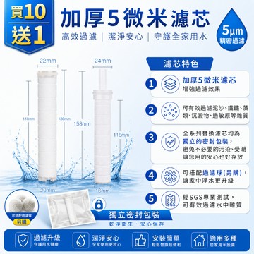 【買十送一】好市多COSTCO蓮蓬頭-全新升級版 DAELIM BATH通用 D Clean 替代濾芯濾心bodyluv