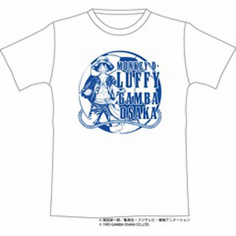 One Piece J League クラブ One Piece コラボ ルフィ Tシャツ ガンバ大阪 通販 Lineポイント最大2 0 Get Lineショッピング