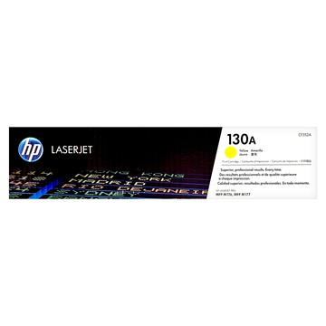 hp 惠普 130A 碳粉匣  黃色  1個
