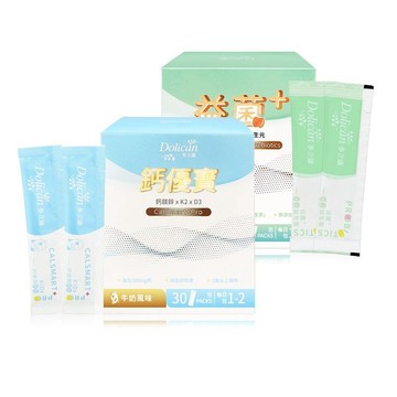 多立康-KiDs鈣優寶兒童鈣粉+綜合益生菌益生元