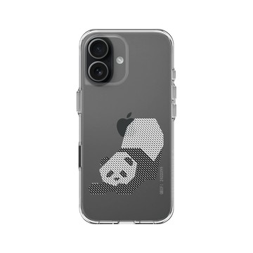 iPhone 17 Clear Case（相機按鈕） 透明 - The Wildlife Collection 動物野境系列 - 大熊貓