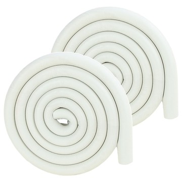 旺德趴趴 柔軟蓬鬆加厚防撞條 高級型  寬35mm x 厚12mm x 總長2m  2個  白色