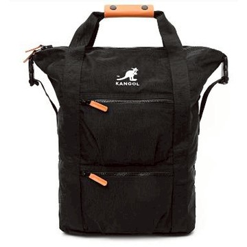 ~雪黛屋~KANGOL 後背包大容量可A4資料夾進口防水尼龍布手提L6155774020