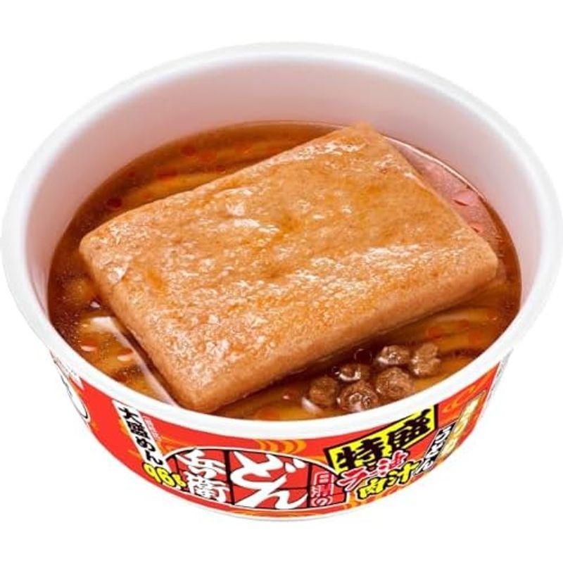 日清食品 日清のどん兵衛 特盛ラー油肉汁きつねうどん 150g