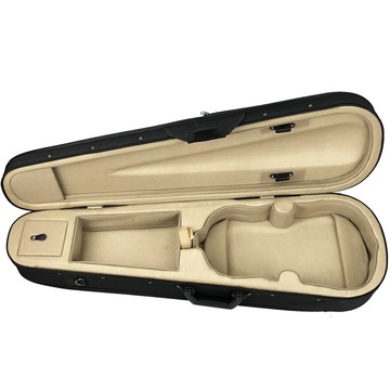JYC 最新款HV-300小提琴三角盒4/4-超厚內裡保護/高密度泡棉輕體盒