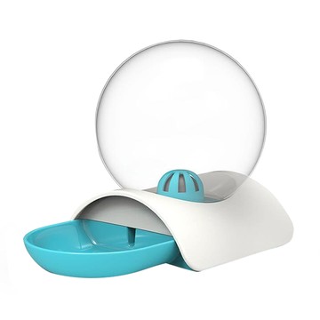 PAOPAO 寵物飲水器  2.8L大容量  孔雀綠  1個