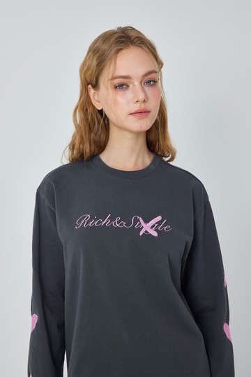 紐約聯名款・經典簽名長袖T恤 – Rich & Single