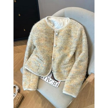 小香風加厚保暖羽絨服外套女2025年冬季新款爆款高級感小個子上衣
