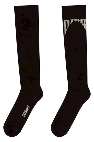Drkshdw By Rick Owens Rick Owens X Drkshdw - Logo Cotton Blend Socks