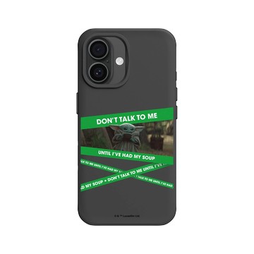 iPhone 16 SolidX 黑 - Star Wars - The Mandalorian - 不要跟古古說話