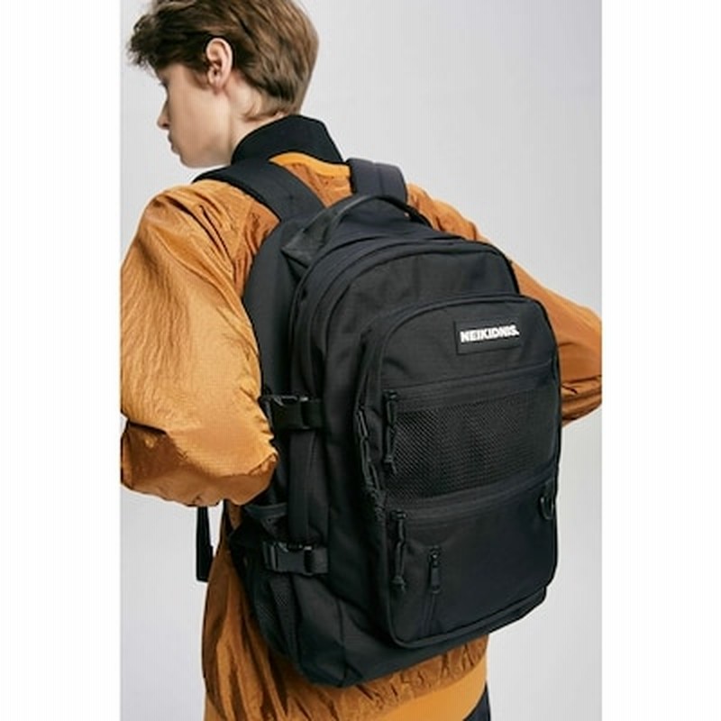 韓国公式ブランド NEIKIDNIS / ABSOLUTE BACKPACK / BLACK バック 