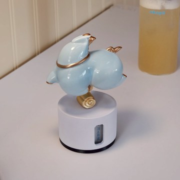 馬卡龍香氛能量擴香器-粉藍 粉藍