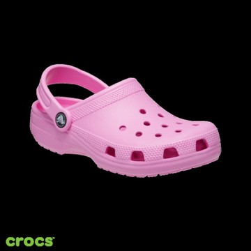 Crocs卡駱馳 (童鞋) 經典大童克駱格-太妃粉-206991-6SW