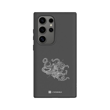 Galaxy S24 Ultra SolidSuit 黑 - Kerby Rosanes - 章魚 - 白