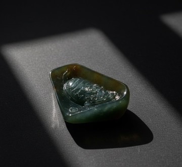 【吉祥‧長壽】黃加綠雙彩翡翠龍龜 | 天然翡翠A貨 | 送禮