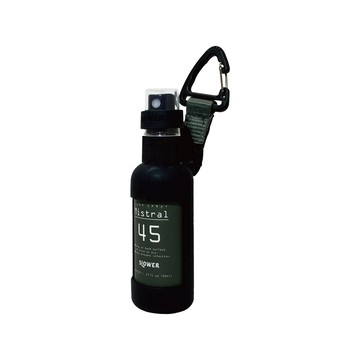 SLOWER 【日本】戶外防疫密封防漏噴霧隨身瓶-橄欖綠色50ml/空瓶(矽膠護套附扣環)