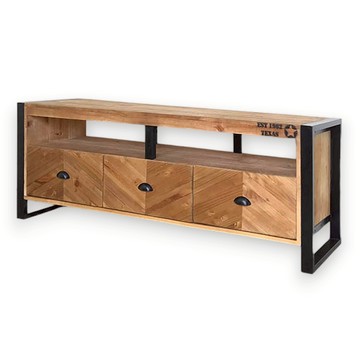 訂製品 魚骨拼三抽電視櫃 MIT 台灣製 置物櫃 CU044