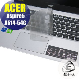 EZstick ACER A514-54G 系列適用 奈米銀抗菌TPU鍵盤膜