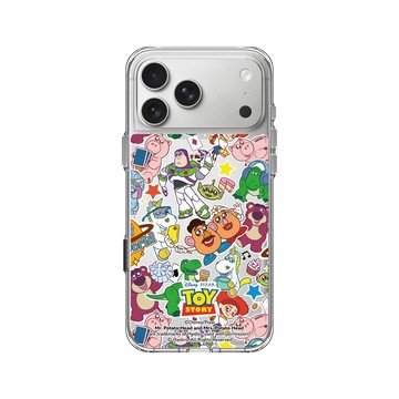 iPhone 17 Pro Max Clear Case（相機按鈕） 透明 - 迪士尼-玩具總動員 Toy Story - 玩具總動員 - 角色集合貼紙