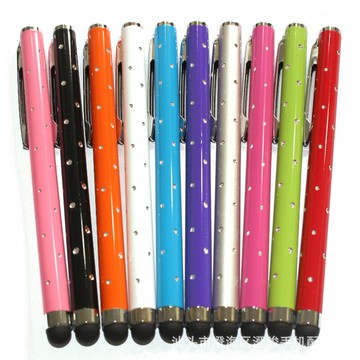 批發滿天星電容筆 手機平板電腦金屬觸屏手寫筆鑫弘-數碼配件