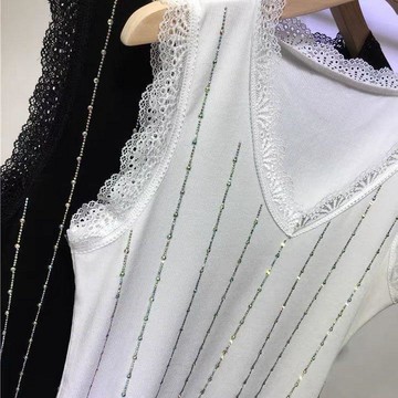 雨菲|免運 大尺碼 背心 修身上衣 內搭 上衣 無袖背心 大碼胖mm200斤短款修身內搭打底露臍冰絲半截針織小吊帶背心女