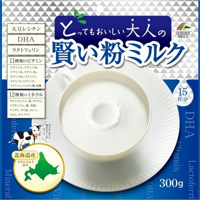 とってもおいしい 大人の賢い粉ミルク　300ｇ（ユニマットリケン）