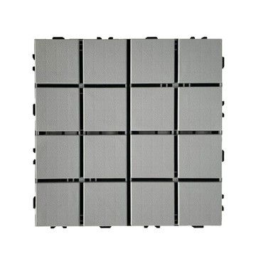 日式磚格防水拼接地板岩灰-1入