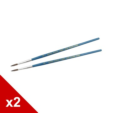 糊塗鞋匠 優質鞋材 P112 Fiebing藝術畫筆 2支