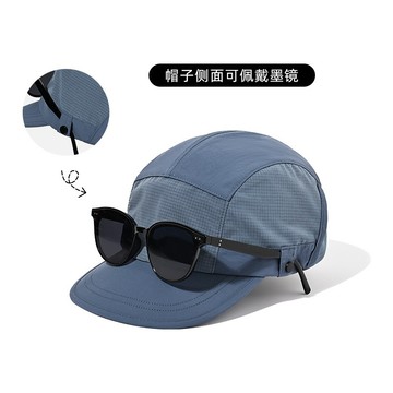 【AND THEN】（每天出貨）yo bro 好奇 五分割帽 拼接 帽子 街頭 棒球帽 帽 透氣 五分割帽 工裝 帽