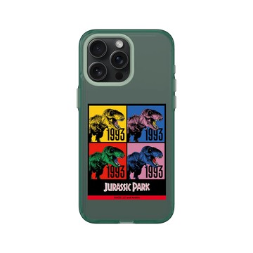 iPhone 15 Pro Max Clear 憂墨綠 - Jurassic Park/ Jurassic World - 1993