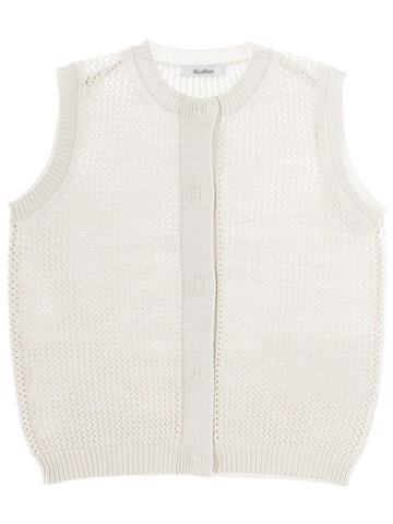 max mara silk vest