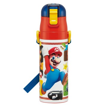 Skater 輕量不銹鋼水壺 SDC4  瑪利兄弟  470ml  1個