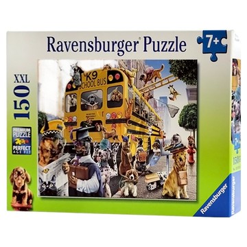 Ravensburger 維寶 拼圖 動物校車 150片 XXL Set  7歲以上  1盒
