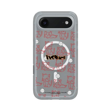 iPhone Air AirX 流變灰 - 排球少年 Haikyu!! - 線稿風格 - 研磨&黑尾 01
