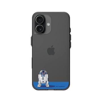 iPhone 17 Clear (相機按鈕) 酷墨灰 - 迪士尼-星際大戰 Star Wars - 星際大戰 – R2-D2