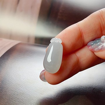 【福掛】冰種翡翠福瓜 | 天然緬甸A貨翡翠 | 送禮