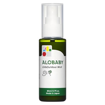 ALOBABY 全能防曬水噴霧 添加草本植物香氣 防曬防蟲二合一 無酒精無色素  80ml  1瓶