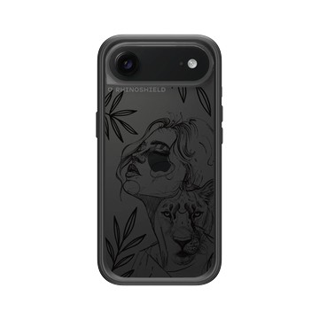 iPhone Air Mod NX -邊框背蓋組合 (相機按鈕) 黑 - MYMY REVERZ TATTOO - BANDIA