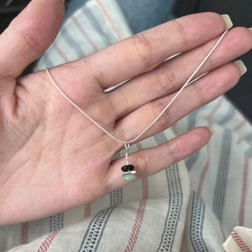 清涼多巴胺吊墜 高顏值項鍊 女 新中式復古彩色小衆毛衣鏈 簡約百搭蛇骨鏈 韓國ins風配飾 時尚百搭飾品 輕奢氣質
