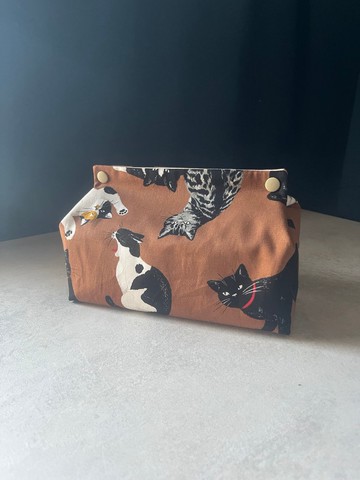 平面式衛生紙袋丨貓的日常 咖