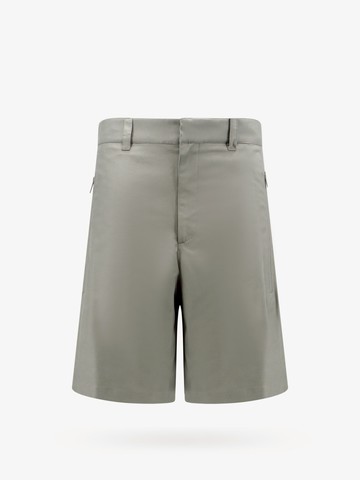 Cotton blend bermuda shorts with lateral zip - DIOR - gender_Man